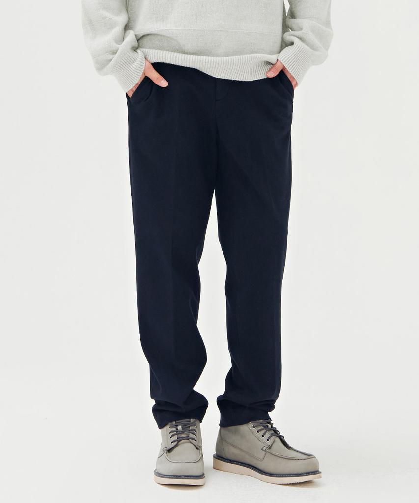 CHASECULT Men'S Brushed Tapered Wool-Like Slacks-Bfrk2217D04