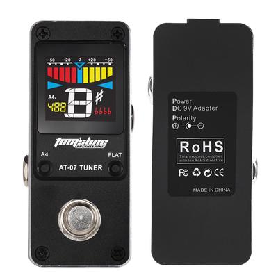 AROMA AT-07 Mini Chromatic Tuner Effect Pedal Mini Single Electric Guitar Effects