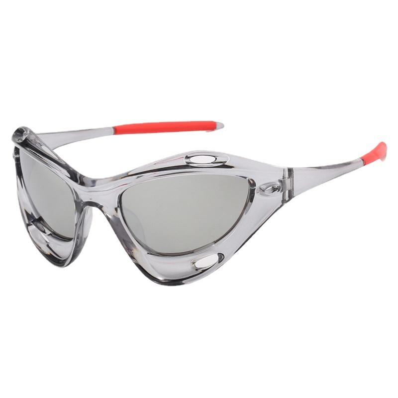 Stylish Men Y2K Sunglasses Latest Women Personalized Windproof Sun Glasses Men's Sports Cycling Glasses UV400 Protection Protection Eye Wear
