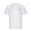 Calvin Klein Embroidered Logo Crew Neck Cotton Simple Short Sleeve T-Shirt Unisex Tops White J30J326458-YAF