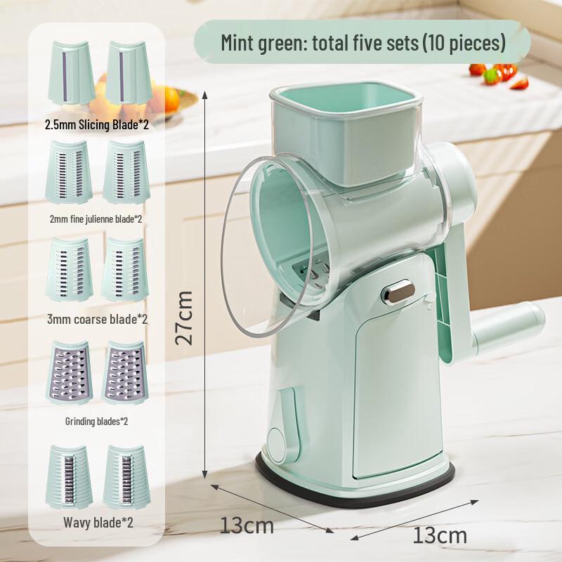 Multi-functional Rotary Vegetable Slicer