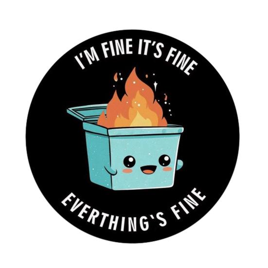 

1/2/3 шт. Килимок для миші «Полум яний смітник», круглий, водонепроникний, для дому, офісу, ігрового комп ютера, ноутбука, килимок для столу з нековзкою гумовою основою, аксесуари для ПК 1pc