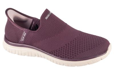 Slip-ins: Virtue - Sleek, Womens Burgundy Sneakers