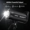 The GODOX Studio Strobe SK400IIIV GN65 400Ws Features a 10W Adjustable Model Second Recycle Wireless X and Bowens Ideal for Photography SK400III-V