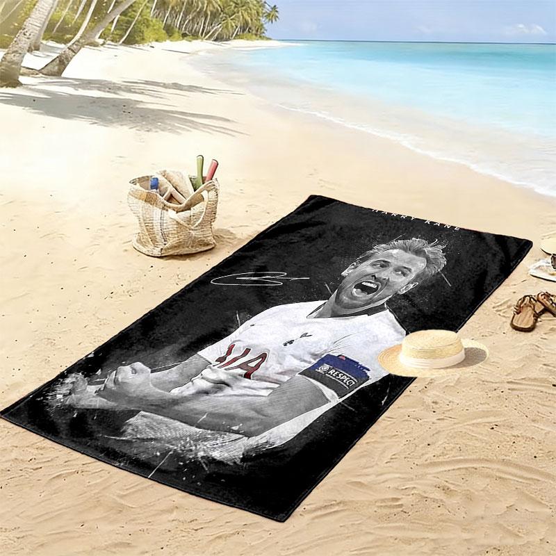 Harry Kane Hero Beach Towel, Large Soft Quick Dry Towel for Beach Camping Swimming