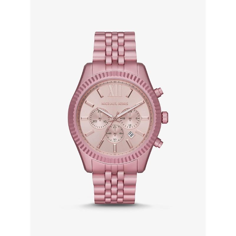 

Мужские часы Michael Kors Oversized Lexington с розовым оттенком, алюминиевые, MK8792 розовый