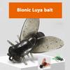 Kit 10 Mosche da Pesca a Mosca Esche in Gomma per Pesca a Mosca Esche Realistiche in Plastica Morbida Ami con Ardiglione Per Persico Trota Salmone