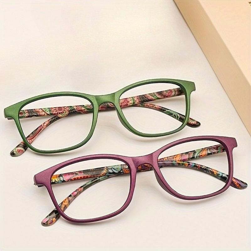 

2 пары очков для чтения с технологией защиты от синего света. Движение необходимо для ежедневного использования в офисе. 1.5