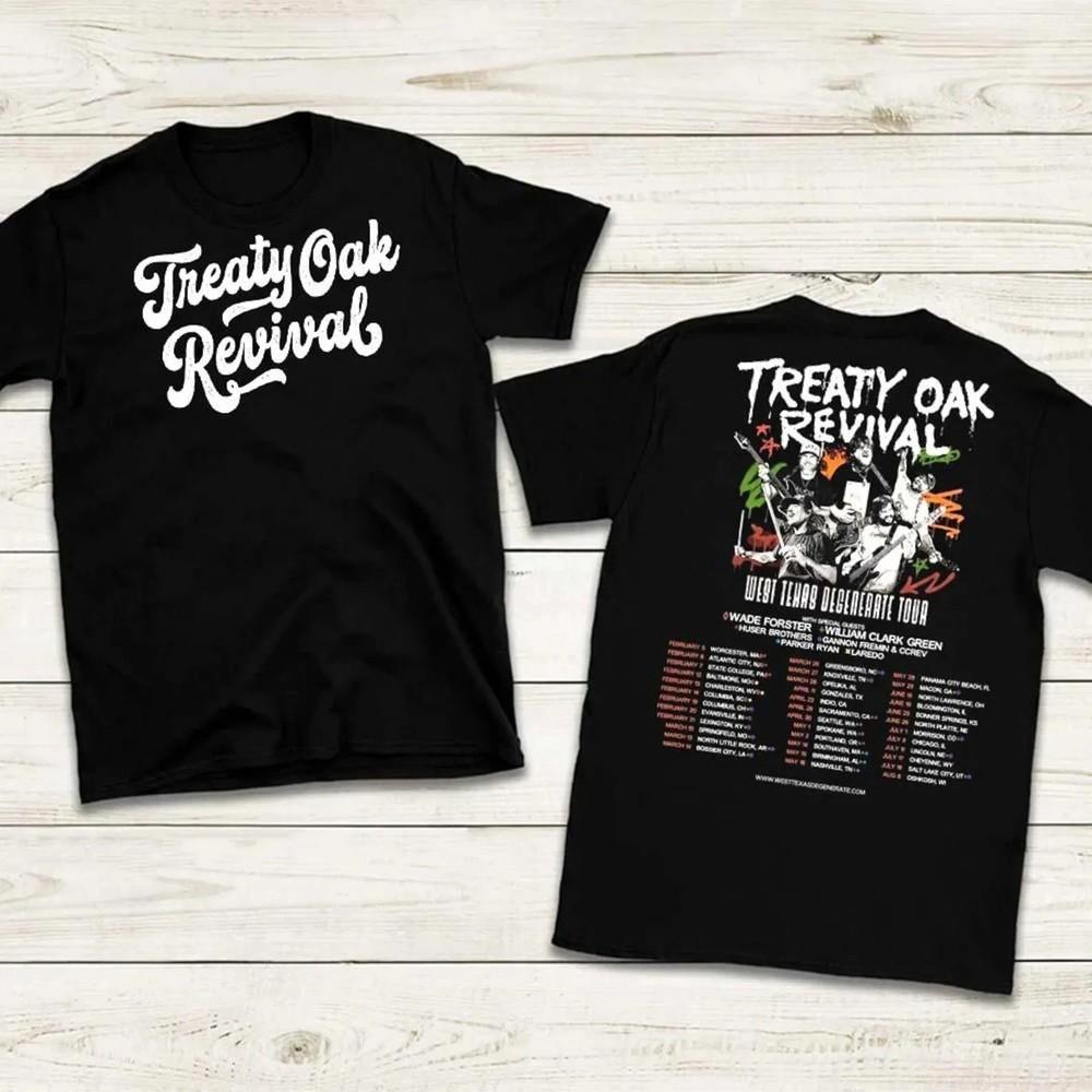 Treaty Oak Revival Tour 2026 Concert Unisex T-Shirt Unisex T-Shirt M