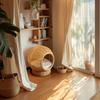 Cat's Nest Villa Nest Rattan Bamboo Four Seasons Universal Living Room Home Log Cat Bed