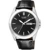 Quartz Leather Strap Black Dial Men S Watch Bf0580 06e Men S Watch For Men Parallel Imported