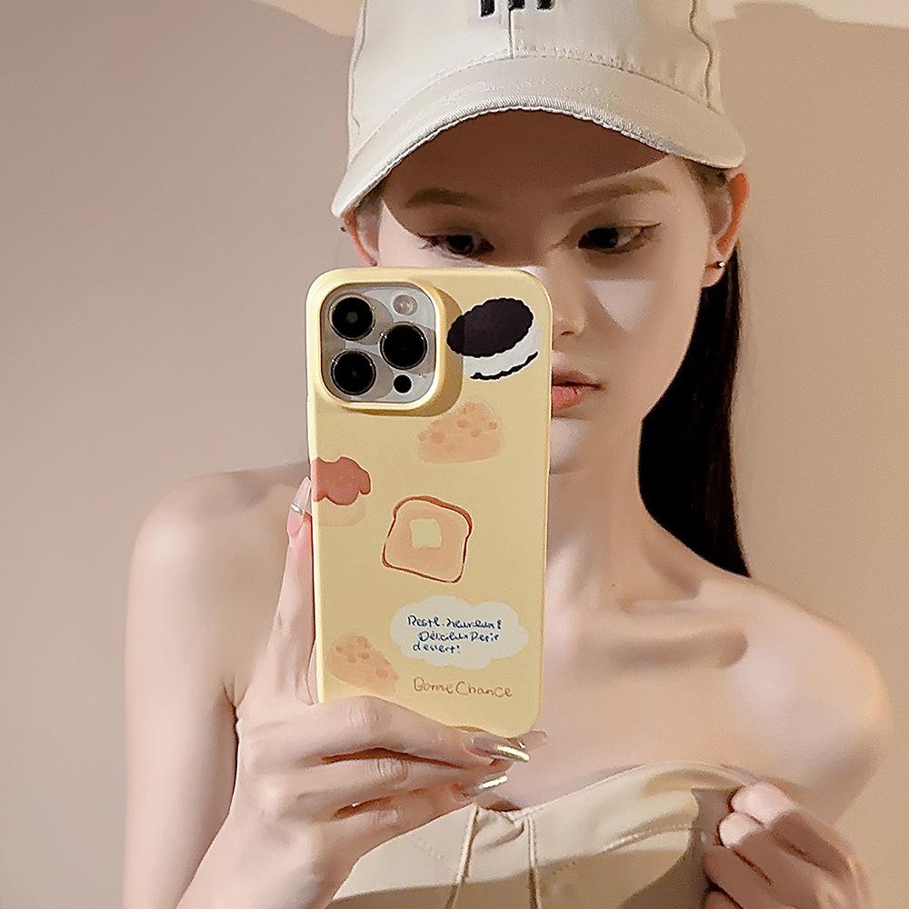 Cute Duo Girl 14promax Apple 16 Suitable for IPhone 13 Mobile Phone Case 11 Cartoon 12 Film 15
