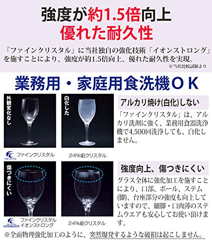 Toyo Sasaki Glass Martini Glass, Montagne, 235ml, Dishwasher Safe, Clear, RN-12233CS