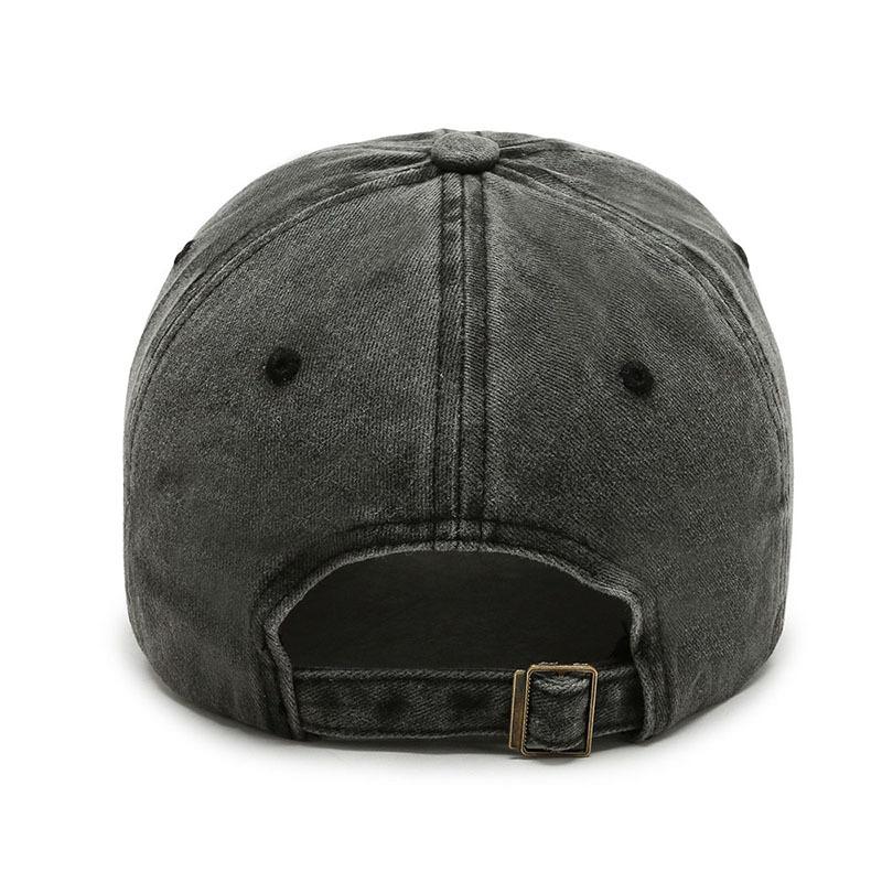 European and American Style Fashion Washed Old Letter Embroidery Cap Trendy Man Personality Street Women Visor Baseball Hat