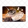 Letrero de Café Retro Decoración de Café Bar Placa Vintage Tienda de Bebidas Decorativo Pared Pub Club Póster 20x30cm