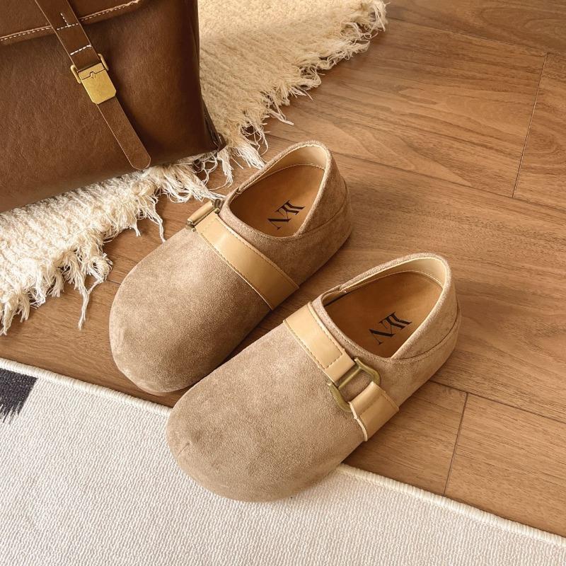 

Зимние новые туфли-лодочки женские туфли универсальная мода новые женские нишевые оригинальные персонализированные женские туфли тренд 40 хаки