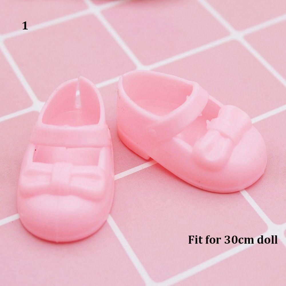 Accessories General-Purpose PVC Doll Wear Fashion Sandals Cute Butterfly Shoes 30cm Dolls Stand