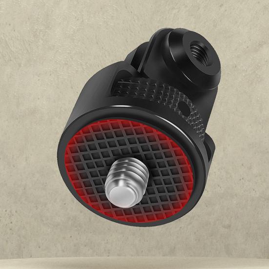 Camera Tripod Mount Conversion Adapter Simple Installation 360-Degree Adjustment Anti-slip Grip Pad Action Camera Stabilizer Bracket