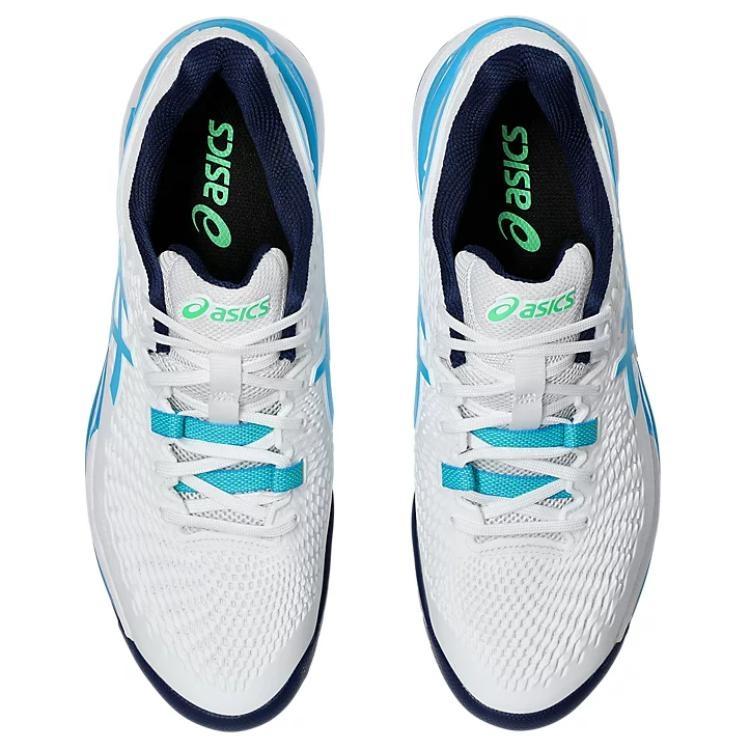 ASICS Gel-Resolution 9 'White Digital Aqua' Men's 1041A330-103