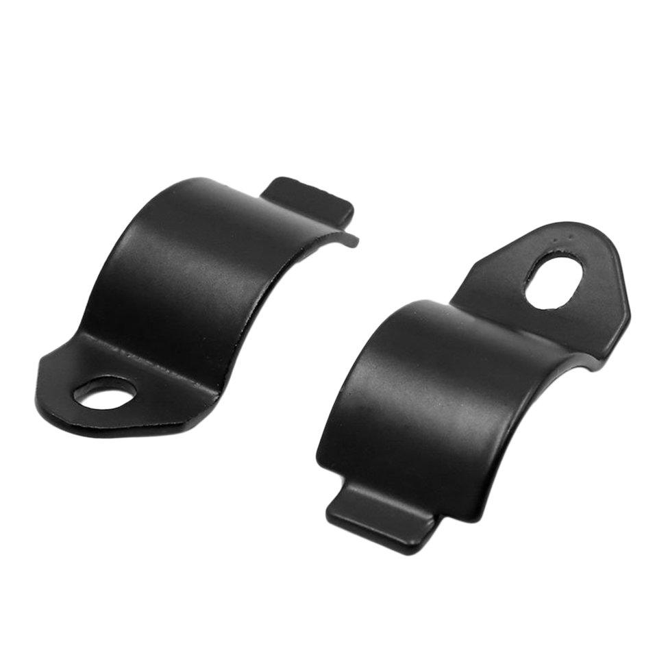 Support De Fixation Pour Clignotants Moto - Adaptable Fourche 35 à 50mm - Chrome - Universel - Neuf