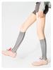 Women's Knee-High Micro-Pressure Compression Socks for Yoga, Running, Skipping, and Calf Muscle Support