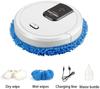 New 3-IN-1 Intelligent Sweeping Robot Vacuum Cleaner Rechargeable Dry and Wet Mopping Vacuum Cleaner Humidifying Spray Household Robot Cleaner