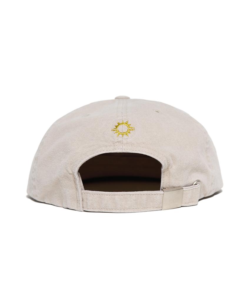 HELLO SUNRISE Hs Palm Tree Wappen 6Panel Cap_Beige