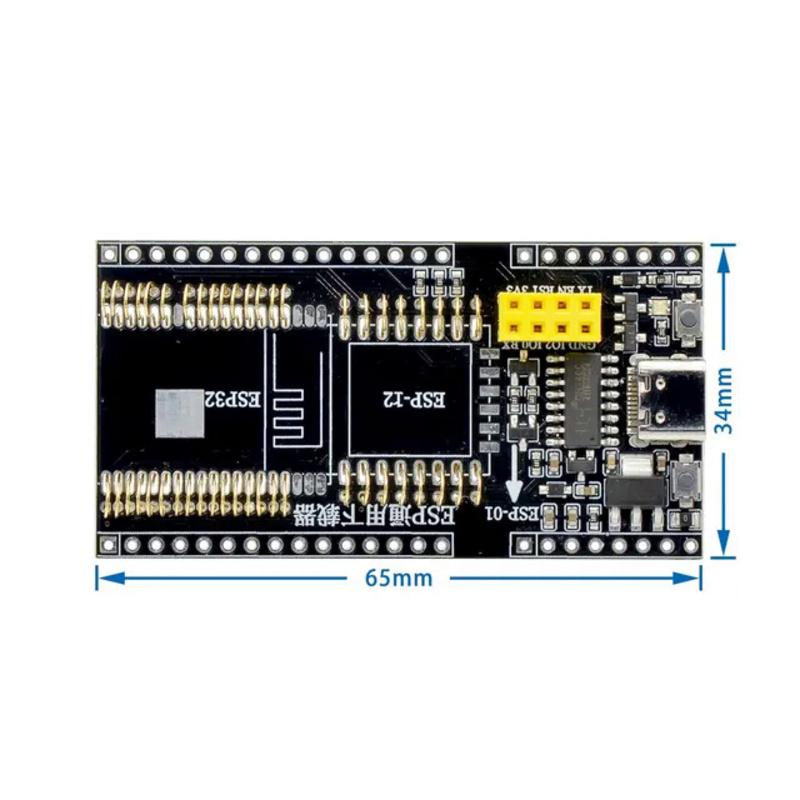 ESP8266 -32 ESP32-WROVER Development Board Test Programmer Socket Downloader for -01 -12F -07S ESP-12S ESP32