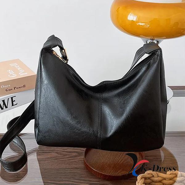 Daily Leather Crossbag (2Colors)