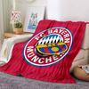 Bayern Munich Crest Blankets Flannel Printed Breathable Warm Throw Blanket for Home Office Bedspreads 0708a120