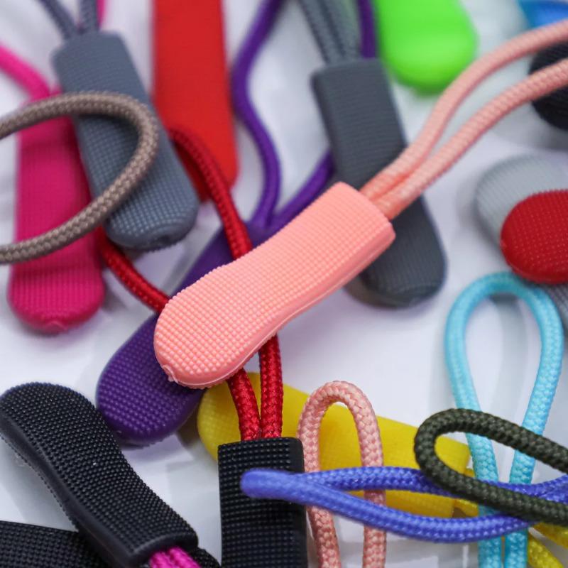 20Pcs TPU Environmentally Friendly Zipper Head Replacement Clip Broken Buckle Fixer Zip Cord Bag Suitcase Tent Zipper Head