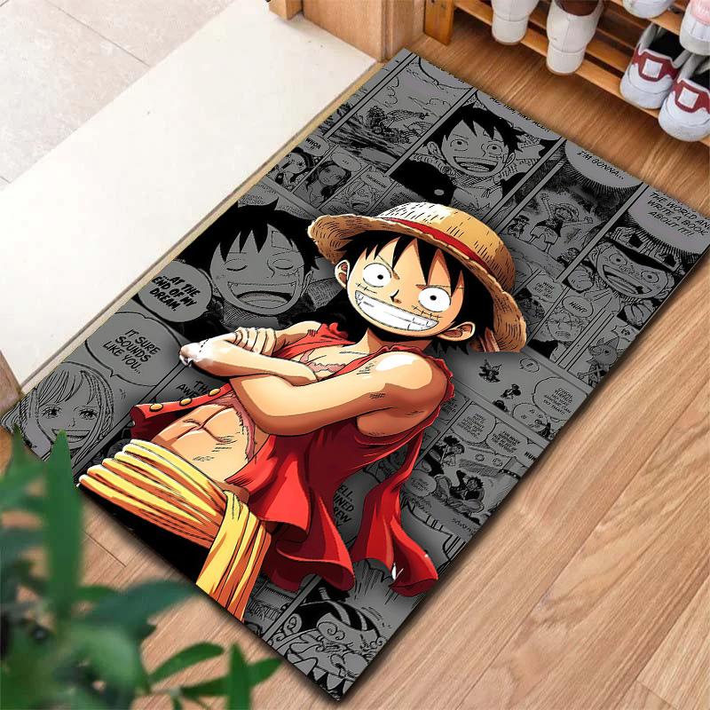 One Piece Monkey D Luffy Carpet Rug For Living Room Bedroom Home Sofa Decoration,kids Play Nonslip Floor Mat