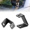 Car Support Upper Hood Ditch Front A-Pillar Hood Hinges LED Work/Square Light Mount Brackets for Ford F150 Raptor 2015-
