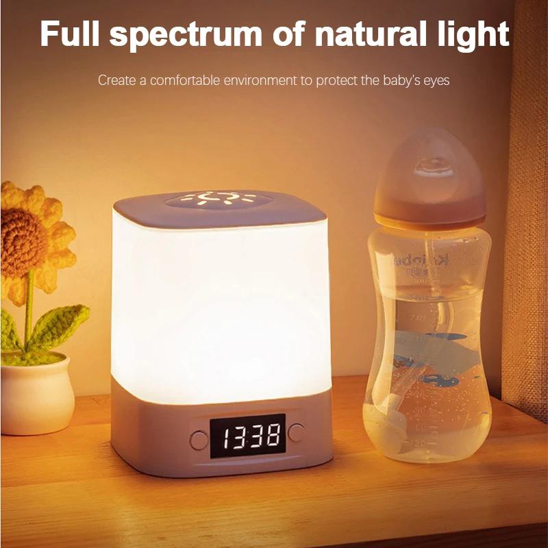 Cock LED Table Lamp Bedside  Rechargeable Night Light Bedroom Baby Feeding Eye Protection Sleep Children's Room Desk Lamps