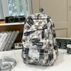 Schoolbag new junior high school student schoolbag female ins niche simple and versatile large capacity trendy and cool men's backpack