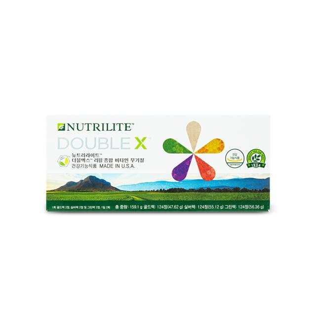 Amway Double X Refill (124 tablets x 3 packs, 31-day supply)