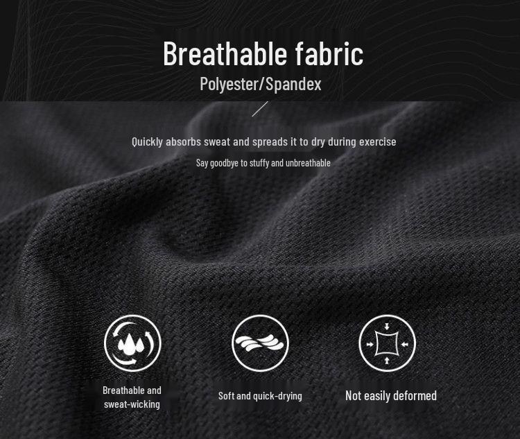 Men's Loose-Fit Double-Layer Running Shorts with Multi-Pockets for Sports & Outdoor Activities