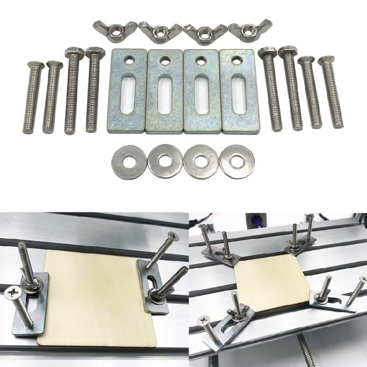 M6 CNC Milling Engraving Machine Part Pressing Plate Clamp Fixing Device