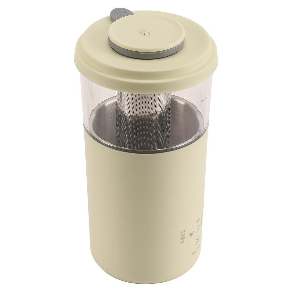 מקציף חלב חשמלי 350 מ"ל ערבול מגנטי חימום קטן נייד מקציף חלב חשמלי קפה