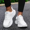 Fashion 2025 New Outdoor Casual Full Solid White Shoes for Women Breathable Comfortable Sports Woman Shoes Running Shoes White Sneakers