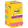 Adhesive Notepad - POST-IT - Z-Notes - 76 X 76 Mm - Yellow, Green, Pink - 90 Sheets/pad