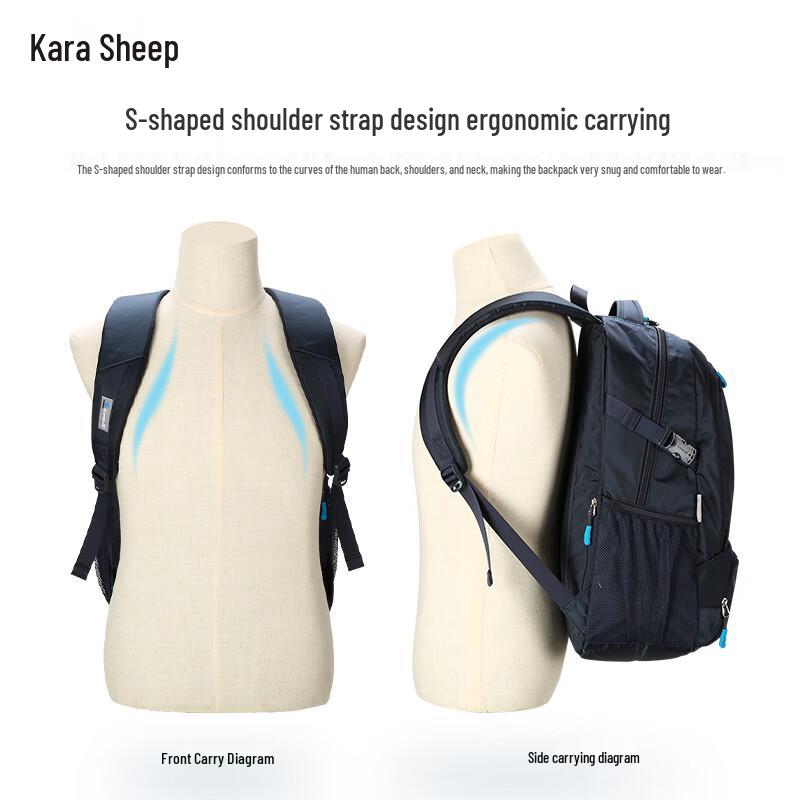 KALA·Y CX5566 42L Unisex Business Commute Laptop Backpack