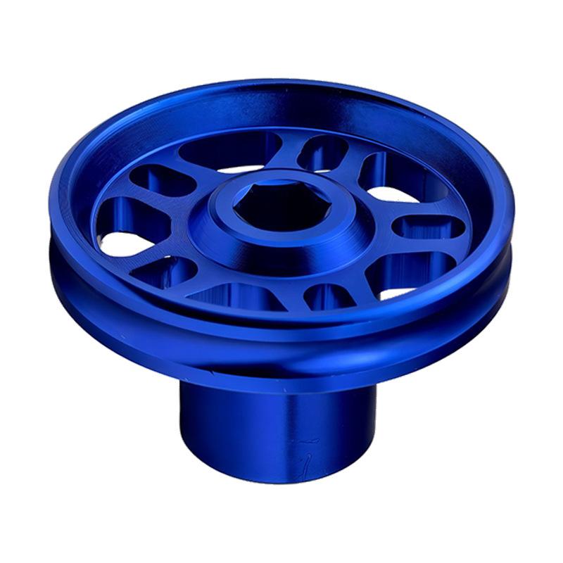 Motorcycle modified CNC aluminum alloy material, multi-color optional motorcycle front fork cup, fine workmanship and wear resistance