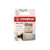Surligneur Pointe Large - STABILO BOSS MINI - Naturevibes - Set 3 Pièces