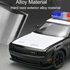 1:32 Hellcat Modell Miniatur Spielzeugautos Metall Druckguss Türen Geöffnet Simulation Innenraum Gummireifen Exquisite Polizeiauto Modelle