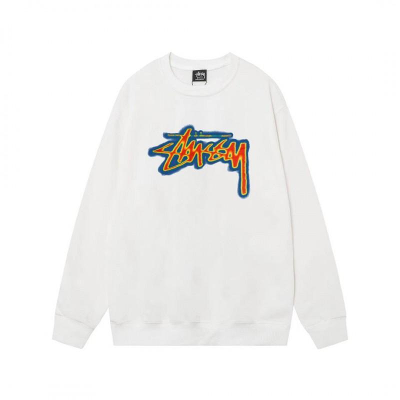 Unisex Oversized Cotton Crewneck Sweatshirt With Letter Dice Print Fall Youth Streetwear