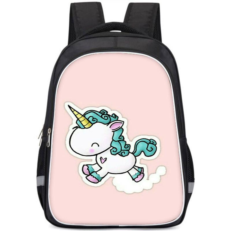 Unicorn Backpack For School Large Capacity Lightweight Design For Boys And Girls