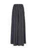 PADO SEOUL Pleated Maxi Culottes Charcoal
