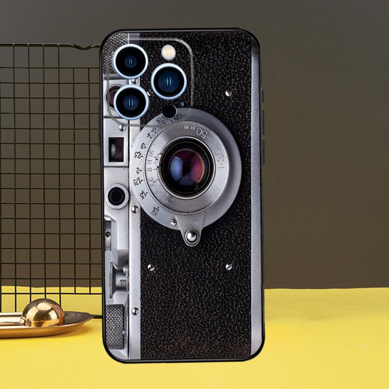 Retro Classic Vintage Camera Phone Case For iPhone 13 12 14 11 15 Pro Max Plus Mini 7 8 SE 2020 2022 X XR XS Max Cover