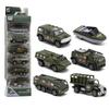 1: 64 Alloy Military Style Car Model,6-piece Set of Car Toys,original Packaging Gift,wholesale